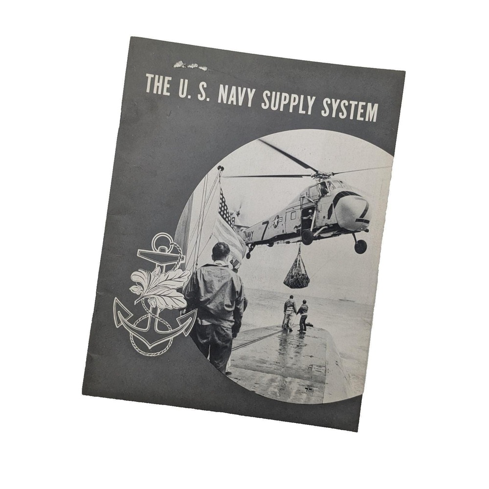 Vintage 1959‎ US Navy Supply System Booklet NAVSANDA 360 Military Logistics